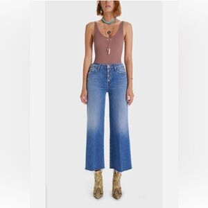 Mother Pixie Roller Ankle Fray - Size 23